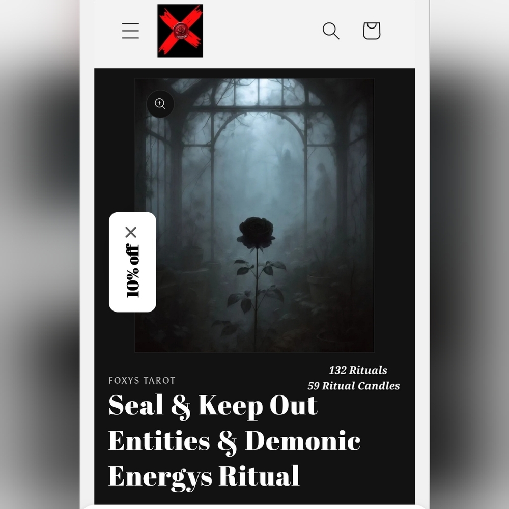 Seal & Keep Out Entities & Demonic Energys & Spirits & Attachments Ritual